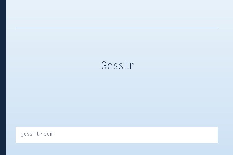 Gesstr 列表图